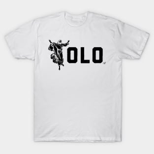 YOLO JESUS by Tai's Tees T-Shirt